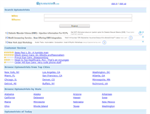 Tablet Screenshot of optometrist8.com